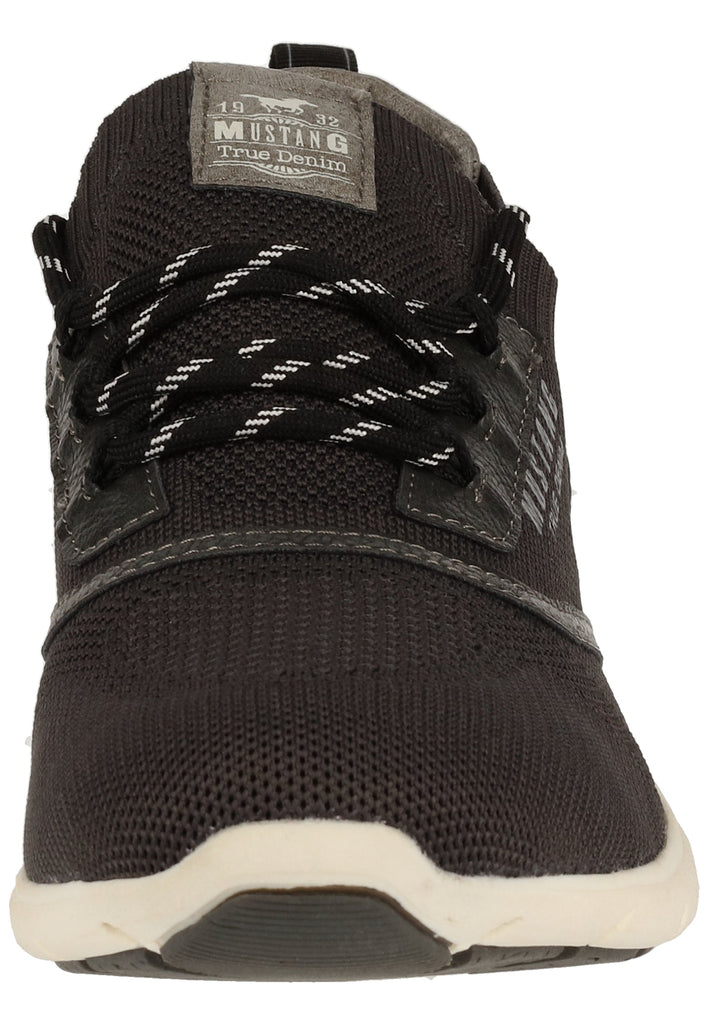 Mustang Halbschuhe Lederimitat/Textil Graphit - surf4shoes