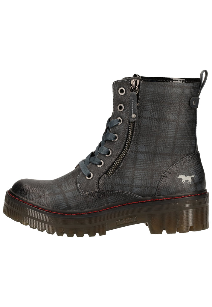 Mustang Stiefelette Lederimitat Navy - surf4shoes