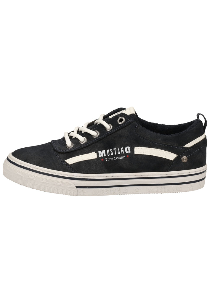 Mustang Sneaker Lederimitat Navy - surf4shoes