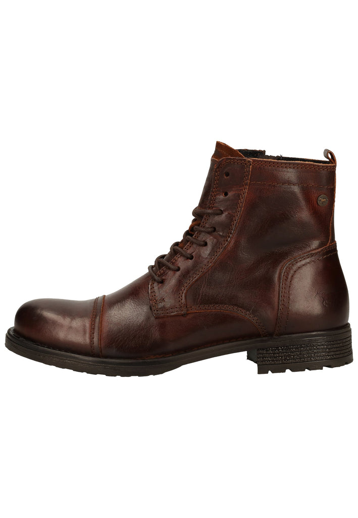 Mustang Stiefelette Leder Kastanie - surf4shoes