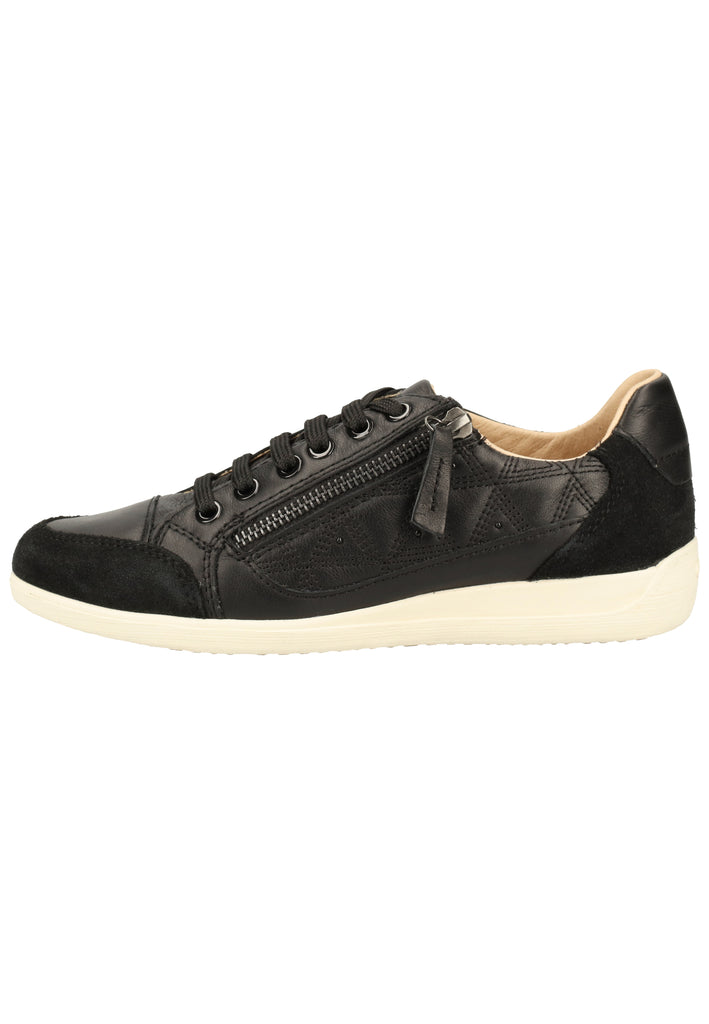 Geox Sneaker Leder Schwarz - surf4shoes