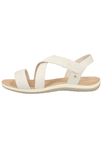Geox Sandalen Leder Weiß - surf4shoes