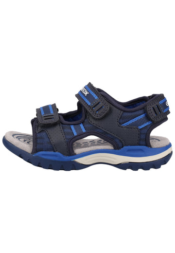 Geox Sandalen Lederimitat/Mesh Navy - surf4shoes