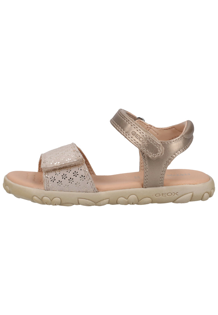 Geox Sandalen Veloursleder/Synthetik Platinum - surf4shoes