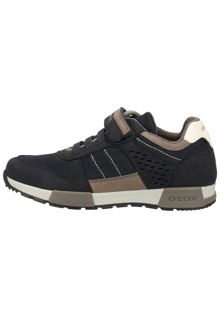 Geox Sneaker Lederimitat/Textil Blau - surf4shoes