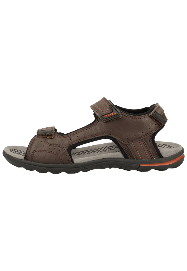 Geox Sandalen Lederimitat Coffee - surf4shoes