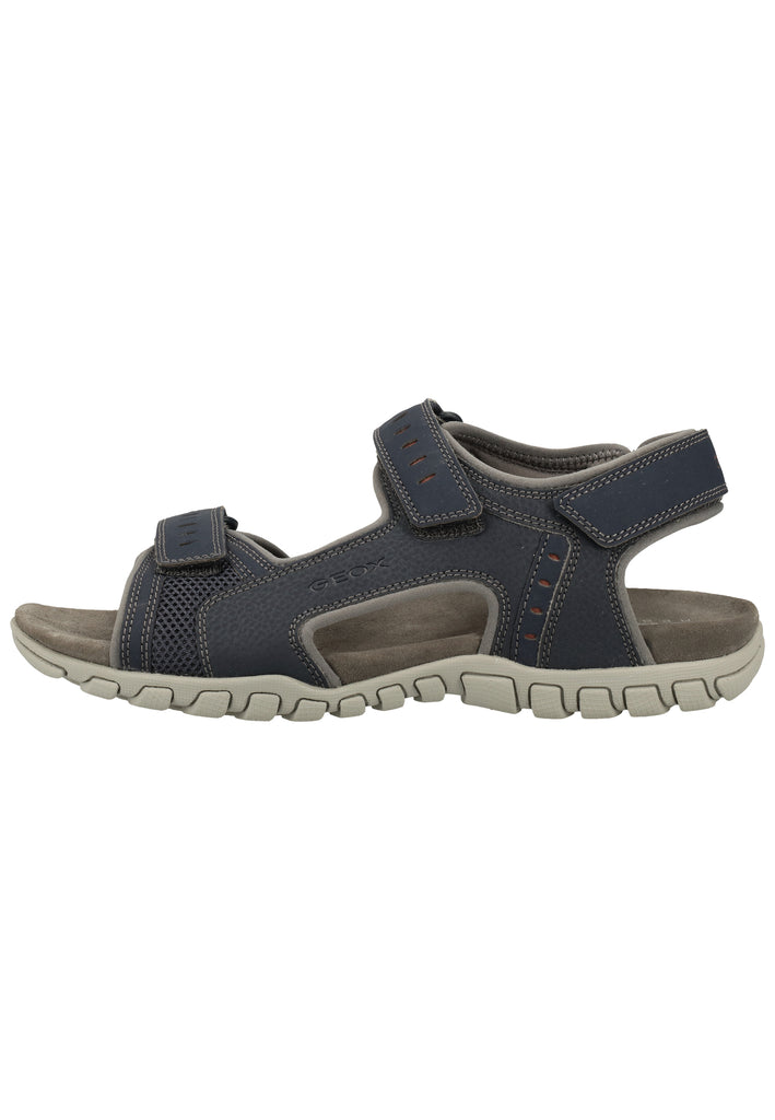 Geox Sandalen Lederimitat/Textil Blau - surf4shoes