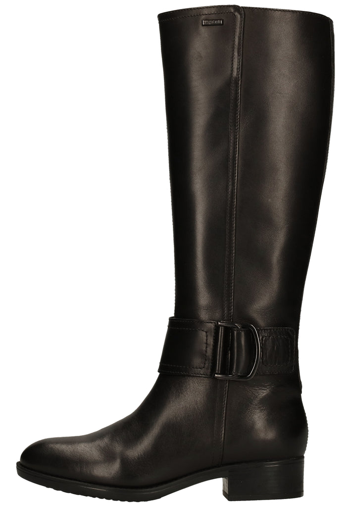 Geox Stiefel Nappaleder Schwarz - surf4shoes