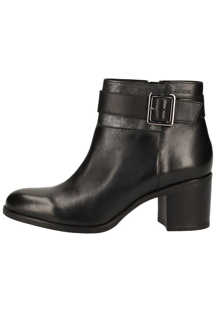 Geox Stiefelette Nappaleder Schwarz - surf4shoes