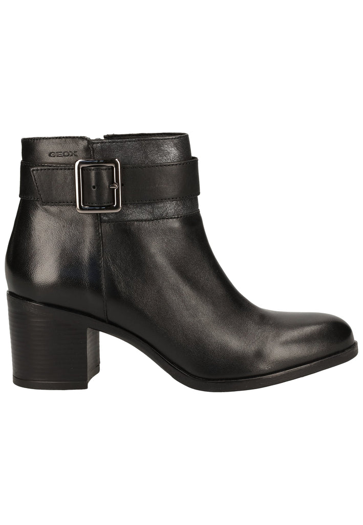 Geox Stiefelette Nappaleder Schwarz - surf4shoes