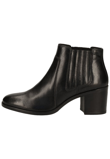 Geox Stiefelette Leder Schwarz - surf4shoes