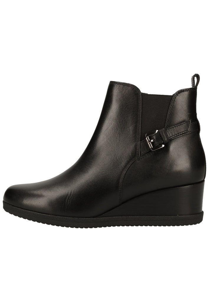 Geox Stiefelette Nappaleder Schwarz - surf4shoes