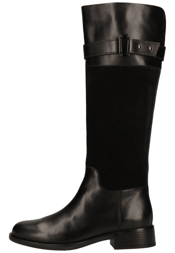 Geox Stiefel Leder Schwarz - surf4shoes