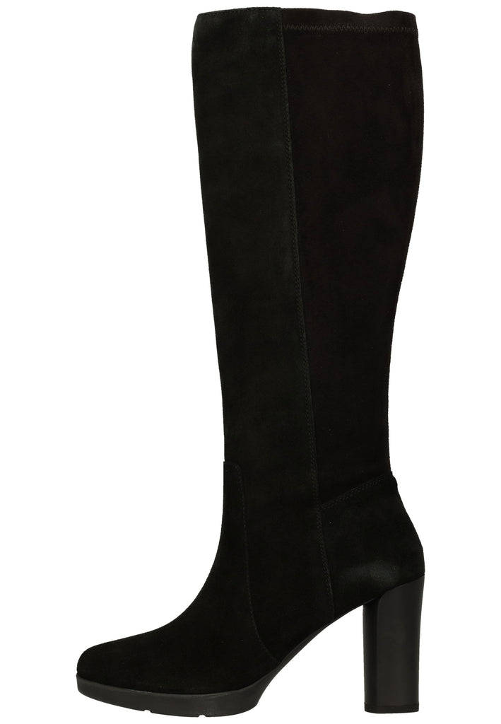 Geox Stiefel Veloursleder Schwarz - surf4shoes