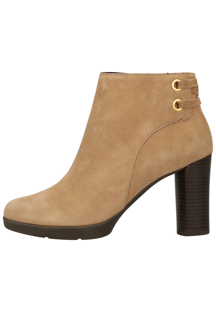 Geox Stiefelette Veloursleder Tobacco - surf4shoes