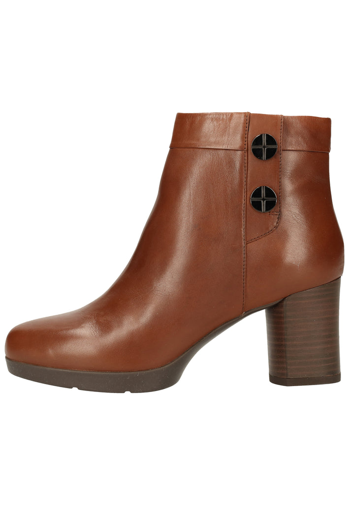 Geox Stiefelette Nappaleder Cognac - surf4shoes