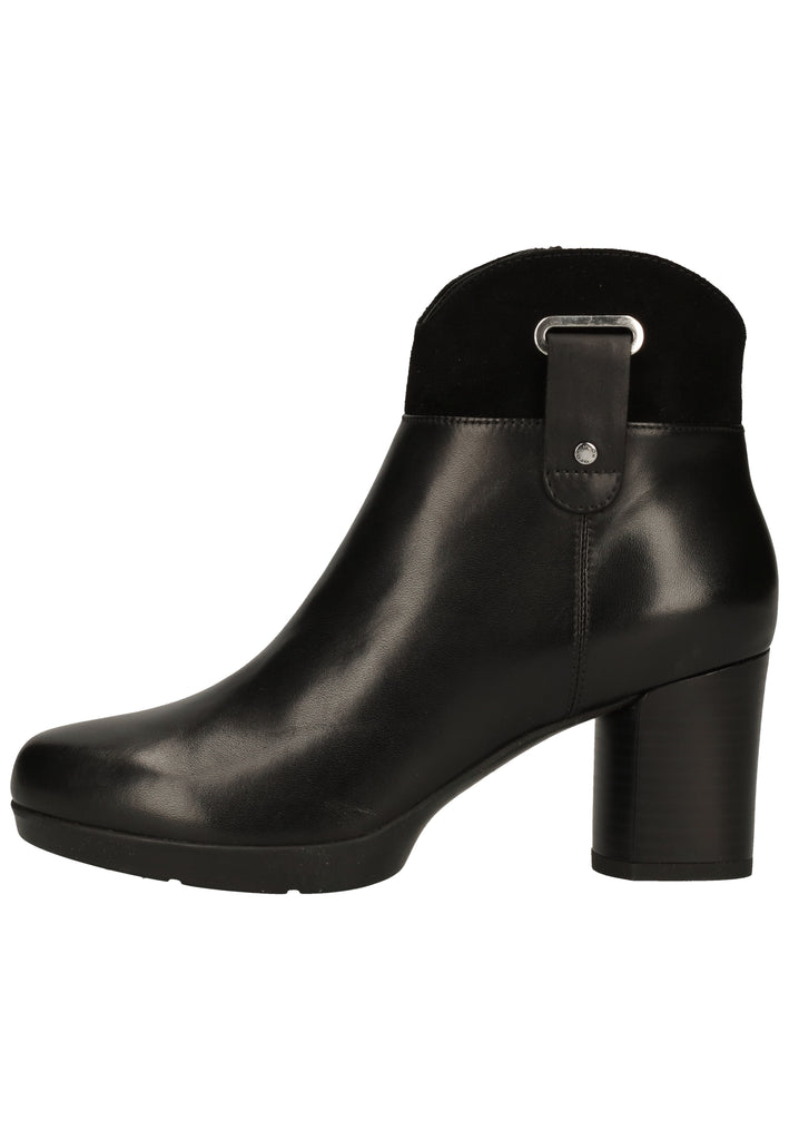 Geox Stiefelette Nappaleder Schwarz - surf4shoes