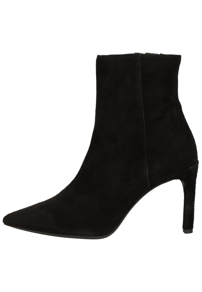 Geox Stiefelette Veloursleder Schwarz - surf4shoes