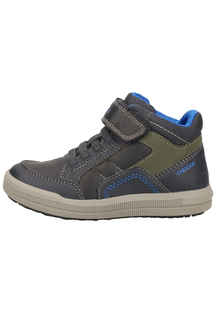 Geox Sneaker Lederimitat/Mesh Navy - surf4shoes
