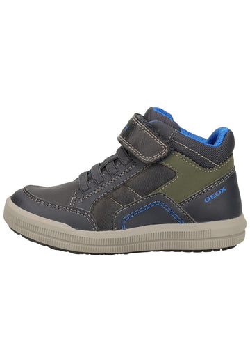 Geox Sneaker Lederimitat/Mesh Navy - surf4shoes