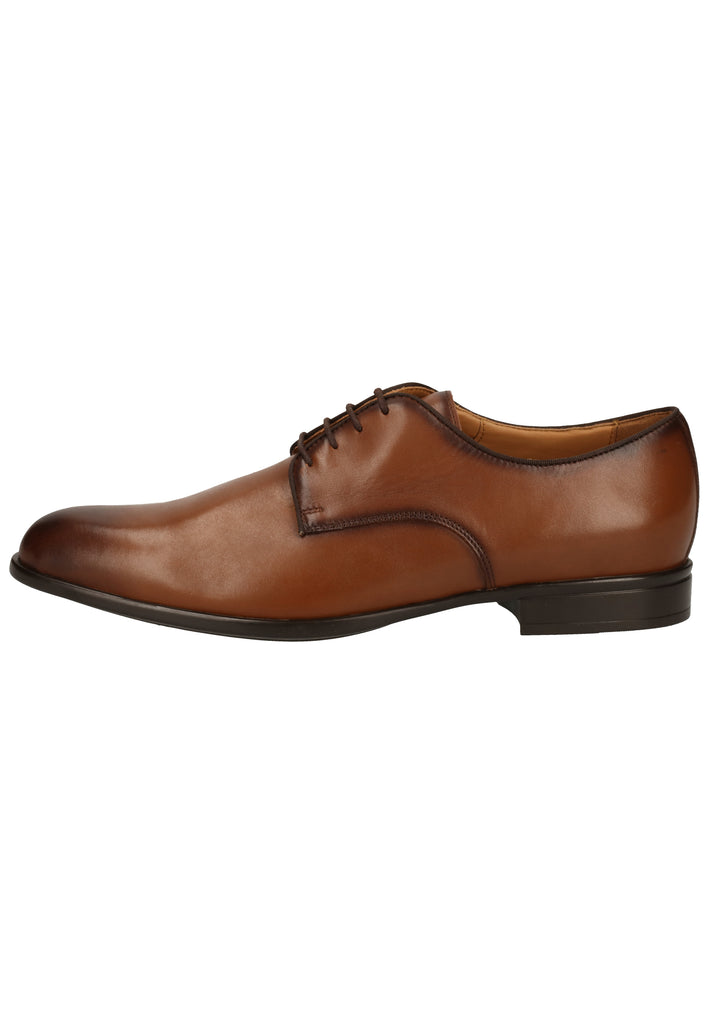Geox Businessschuhe Leder Cognac - surf4shoes