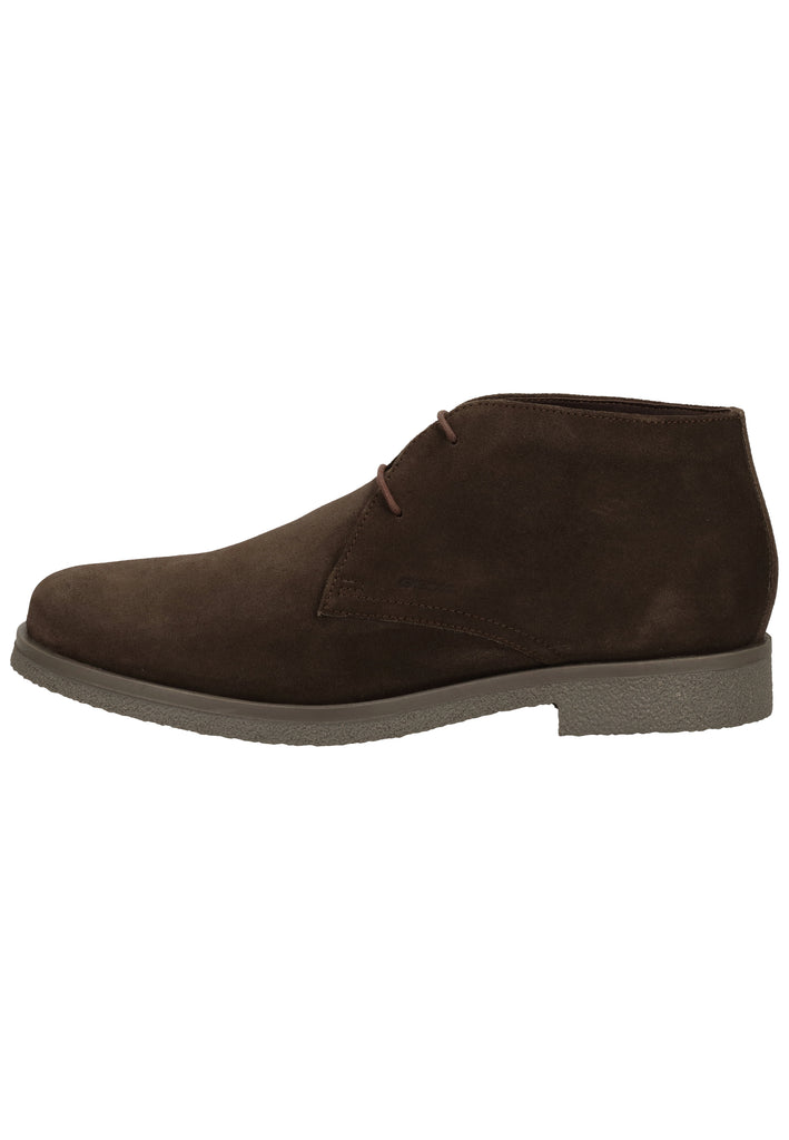 Geox Stiefelette Veloursleder Coffee - surf4shoes