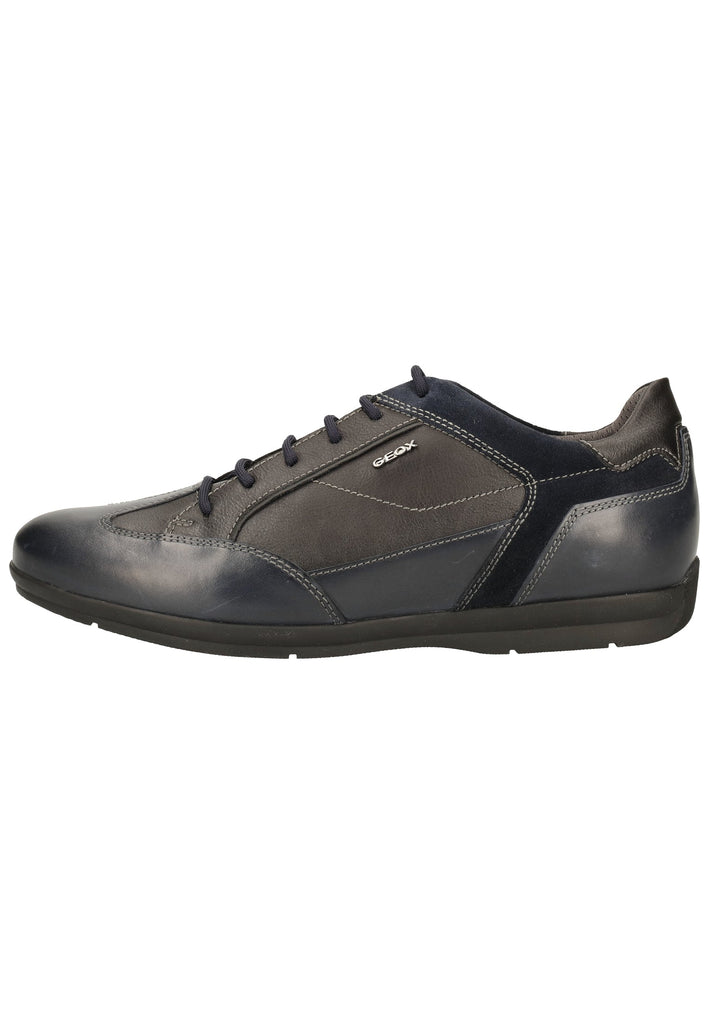 Geox Sneaker Leder/Textil Blau - surf4shoes