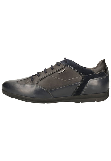 Geox Sneaker Leder/Textil Blau - surf4shoes