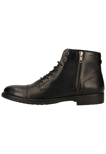 Geox Stiefelette Leder Schwarz - surf4shoes