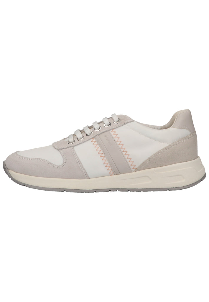 Geox Sneaker Veloursleder/Textil Weiß - surf4shoes
