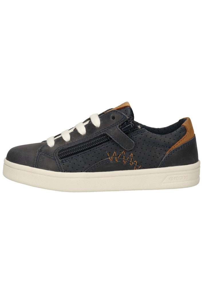 Geox Sneaker Leder Navy - surf4shoes