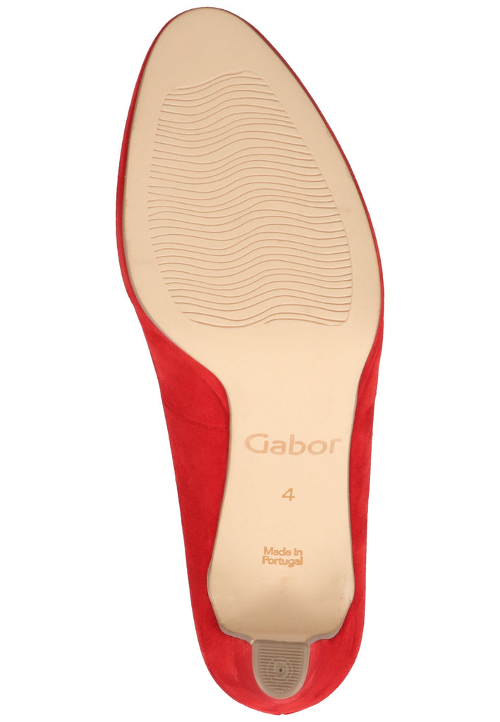 Gabor Pumps Lederimitat Cherry - surf4shoes