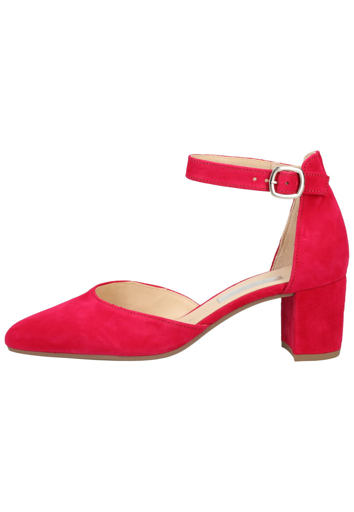Gabor Sandalen Veloursleder Fuchsia - surf4shoes