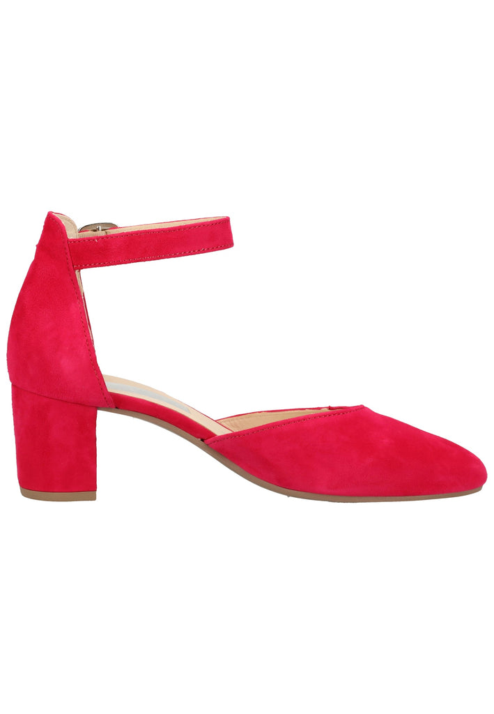 Gabor Sandalen Veloursleder Fuchsia - surf4shoes