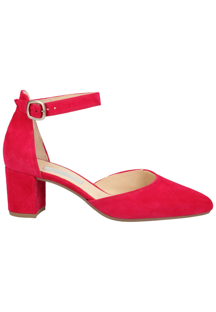 Gabor Sandalen Veloursleder Fuchsia - surf4shoes