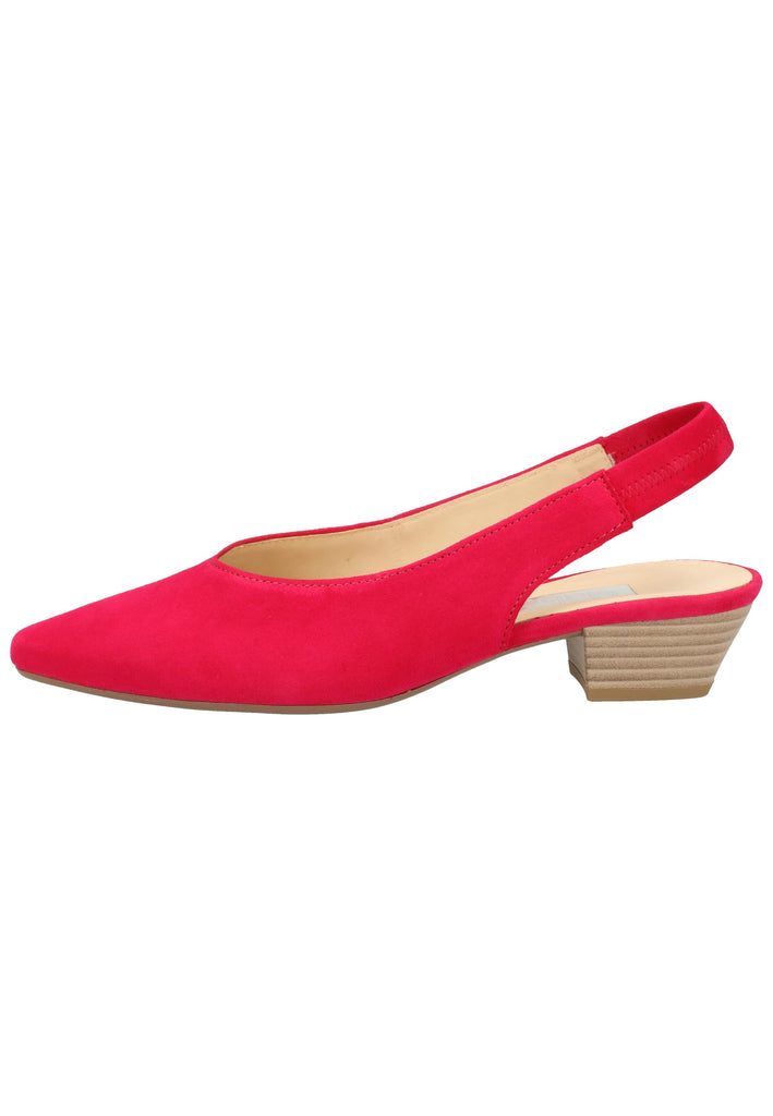 Gabor Pumps Samt Fuchsia - surf4shoes