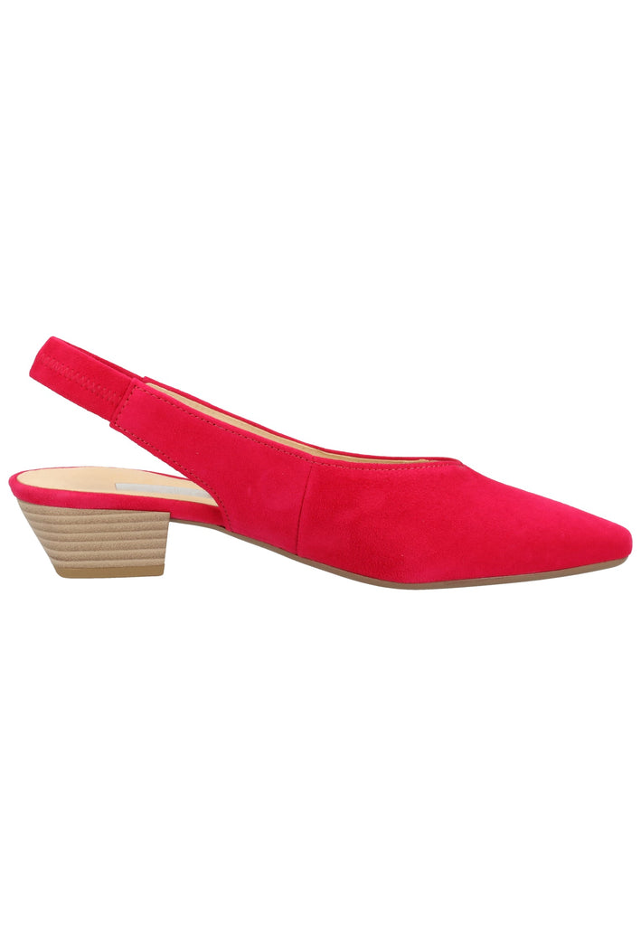 Gabor Pumps Samt Fuchsia - surf4shoes
