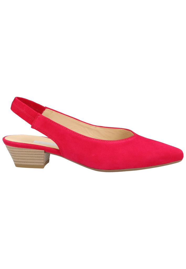 Gabor Pumps Samt Fuchsia - surf4shoes