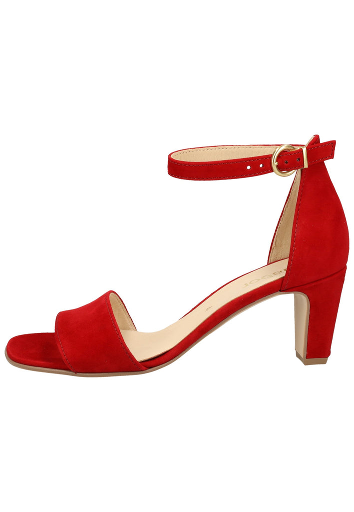 Gabor Sandalen Leder Rubinrot - surf4shoes