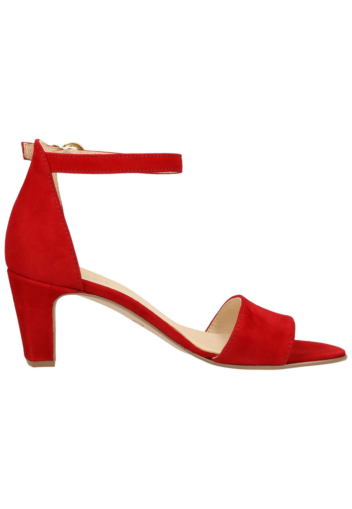 Gabor Sandalen Leder Rubinrot - surf4shoes