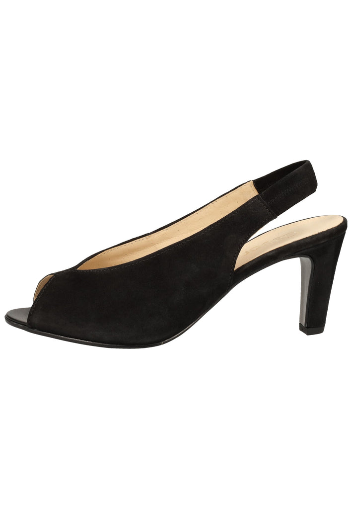 Gabor Pumps Lederimitat Schwarz - surf4shoes