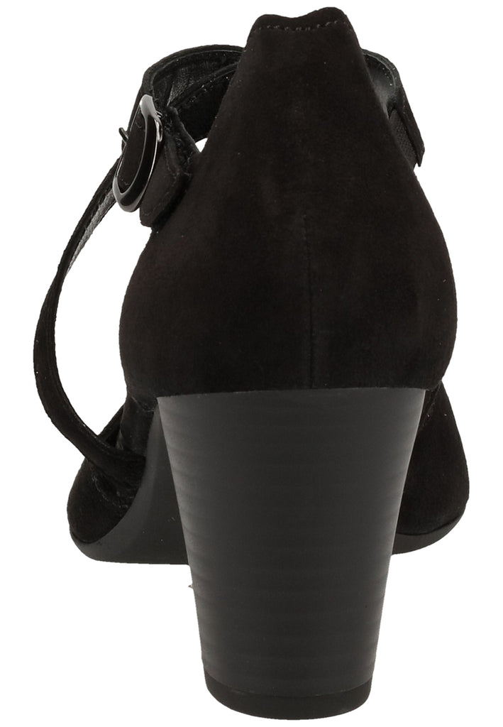 Gabor Pumps Lederimitat Schwarz - surf4shoes