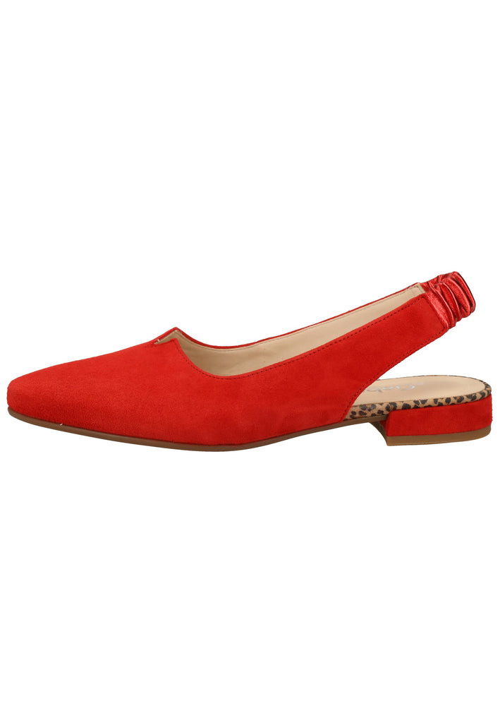 Gabor Pumps Lederimitat Rot - surf4shoes