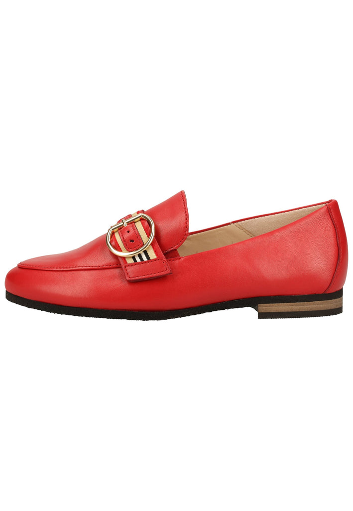 Gabor Slipper Leder Rot - surf4shoes