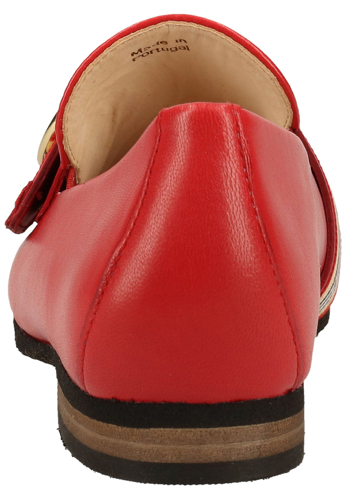 Gabor Slipper Leder Rot - surf4shoes