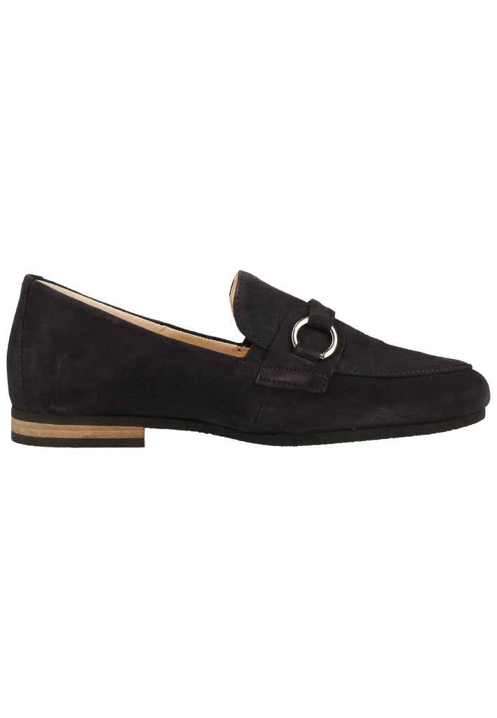 Gabor Slipper Veloursleder Pazifik - surf4shoes