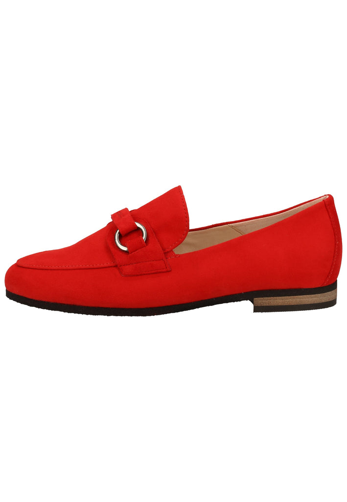 Gabor Slipper Veloursleder Rot - surf4shoes
