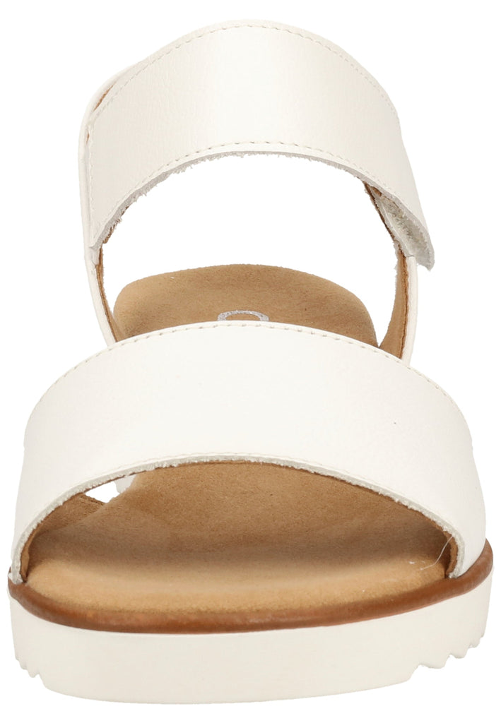 Gabor Sandalen Leder Weiß - surf4shoes