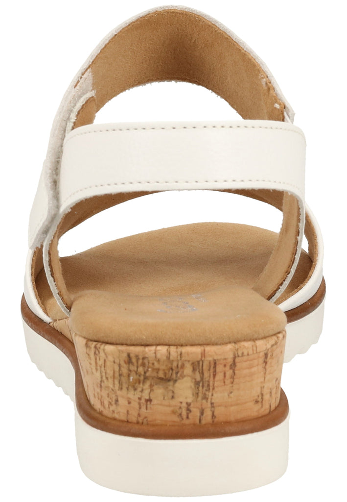 Gabor Sandalen Leder Weiß - surf4shoes