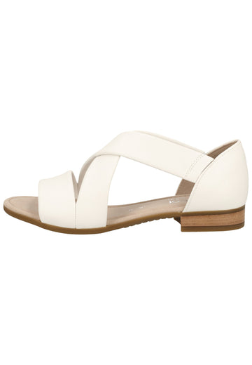 Gabor Sandalen Leder Weiß - surf4shoes
